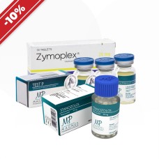 Classic course to increase strength. Testosterone + Winstrol